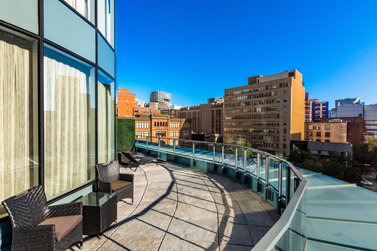 Hotel Birks Montréal Eksteriør billede The rooftop terrace